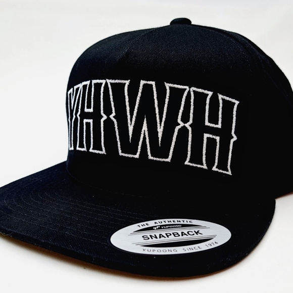 Retro Vintage Style YHWH God Christian Cross Jesus Christ Richardson Trucker Cap - Picture 3 of 7